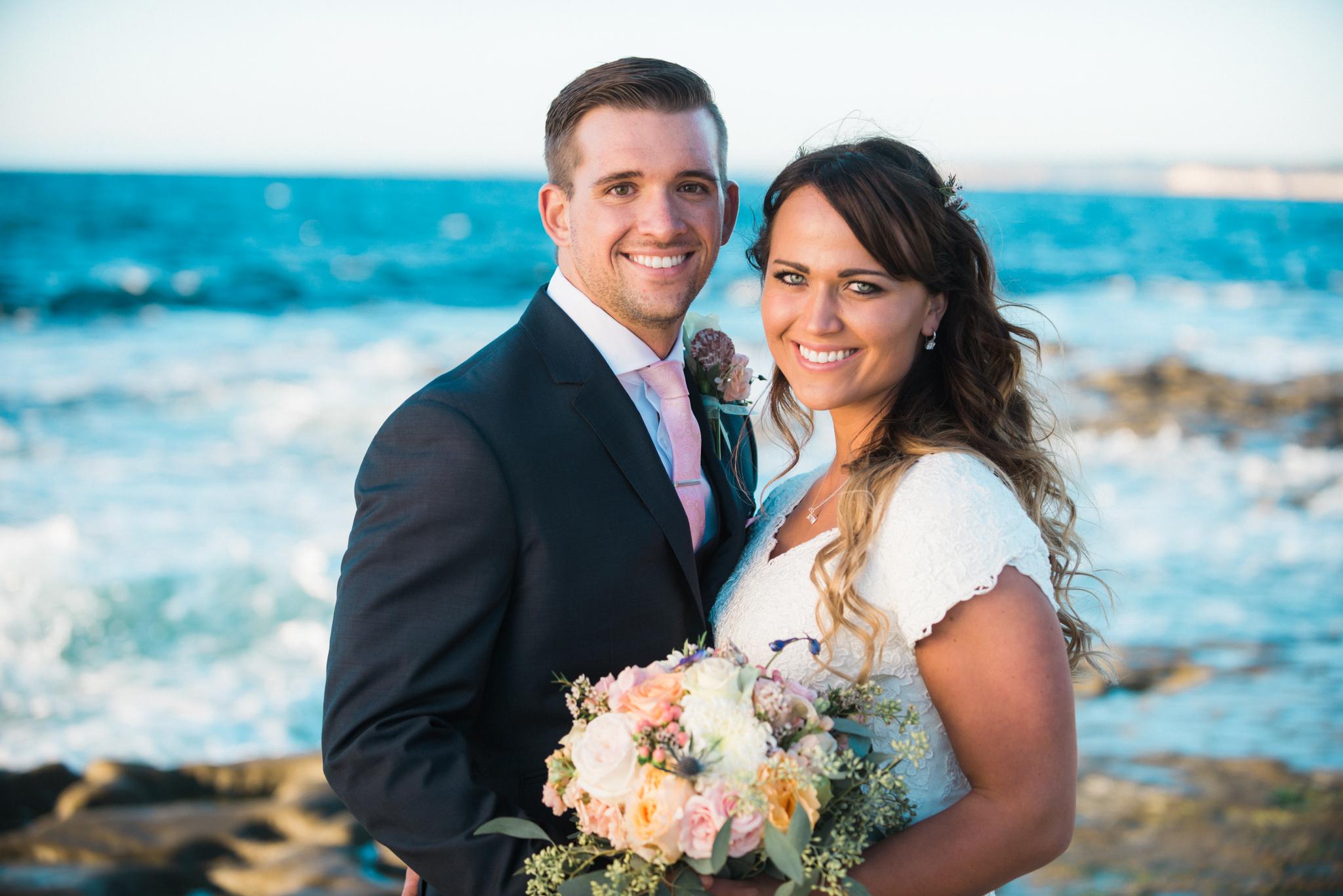 La Jolla Beach Engagement-Jenessa & Matt