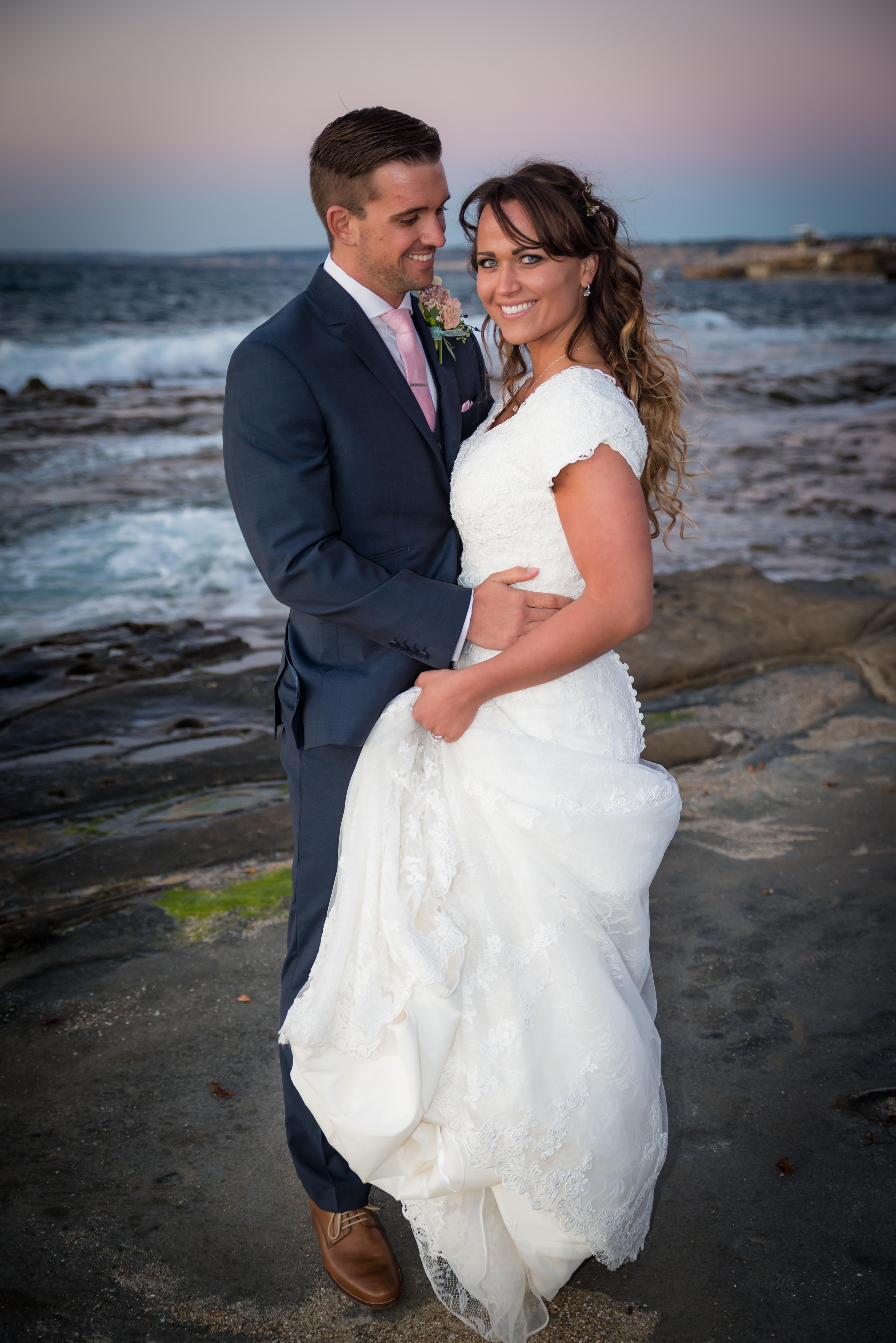 La Jolla Beach Engagement-Jenessa & Matt